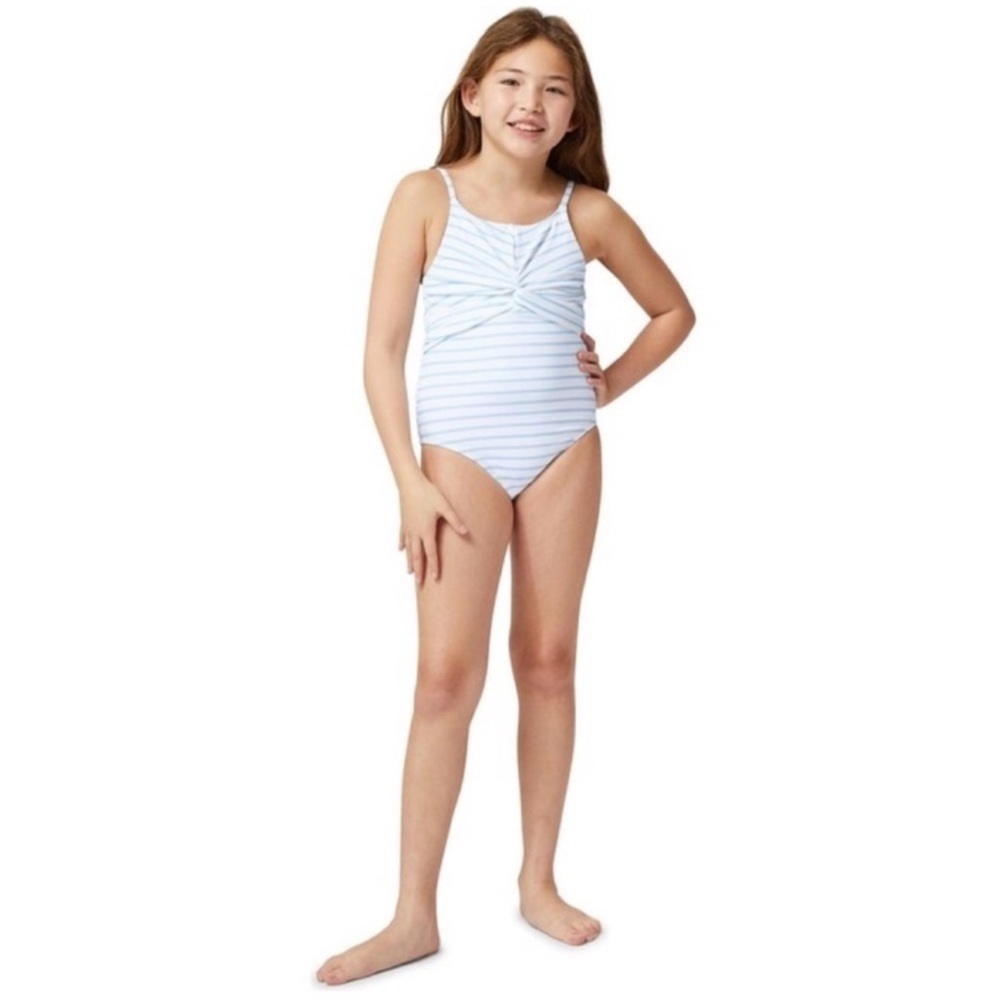Habitat Girl Twist Front One Piece Swimsuit